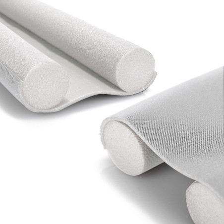 Set 2 Paraspifferi Sottoporta e Finestre Doppia Guarnizione Ritagliabile