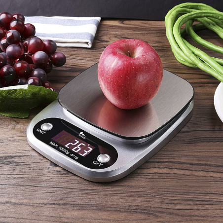Bilancia Cucina Digitale 10Kg Alimenti Elettronica Display LCD Professionale