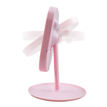 Specchio Cosmetico Illuminato Luce LED Touch per Trucco da Tavolo Ricaricabile