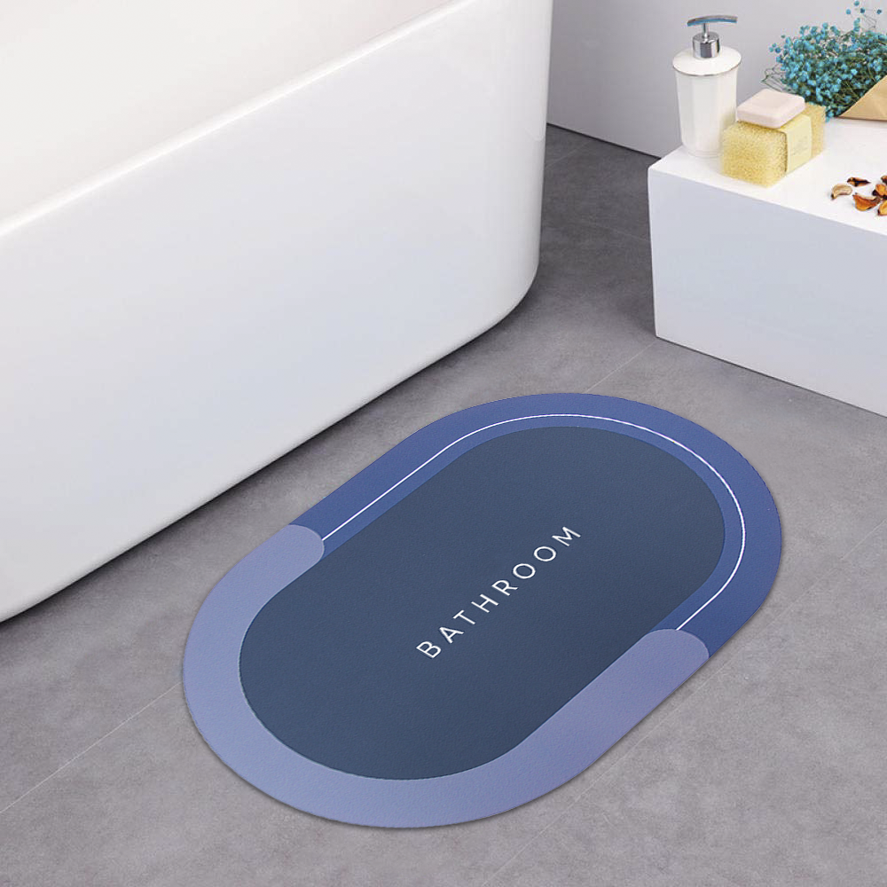 Tappetino Da Bagno In Microfibra Ciniglia - Antiscivolo, Assorbente, Lavabile, 60x90cm, Marrone - Foto 13