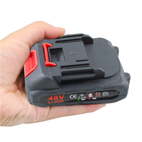 Batteria a Litio 48V Ricaricabile per Mini Motosega e Utensili a Batteria