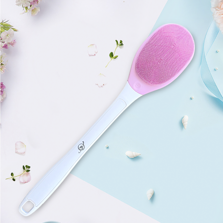 Spazzola per Bagno Elettrica Massaggiante Corpo con Vibrazioni Impermeabile IPX7