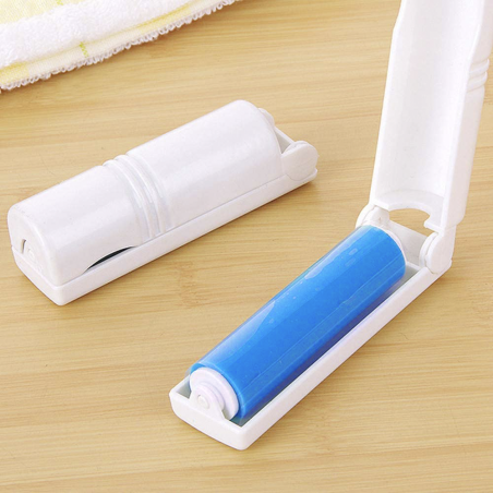 Rullo Levapelucchi Adesivo Viscosa Riutilizzabile Spazzola Rimuovi Pelo Animali