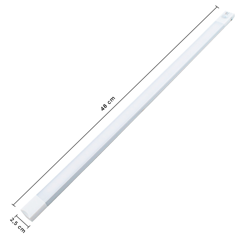 Striscia 38 LED Luce Calda per Armadio 48cm...