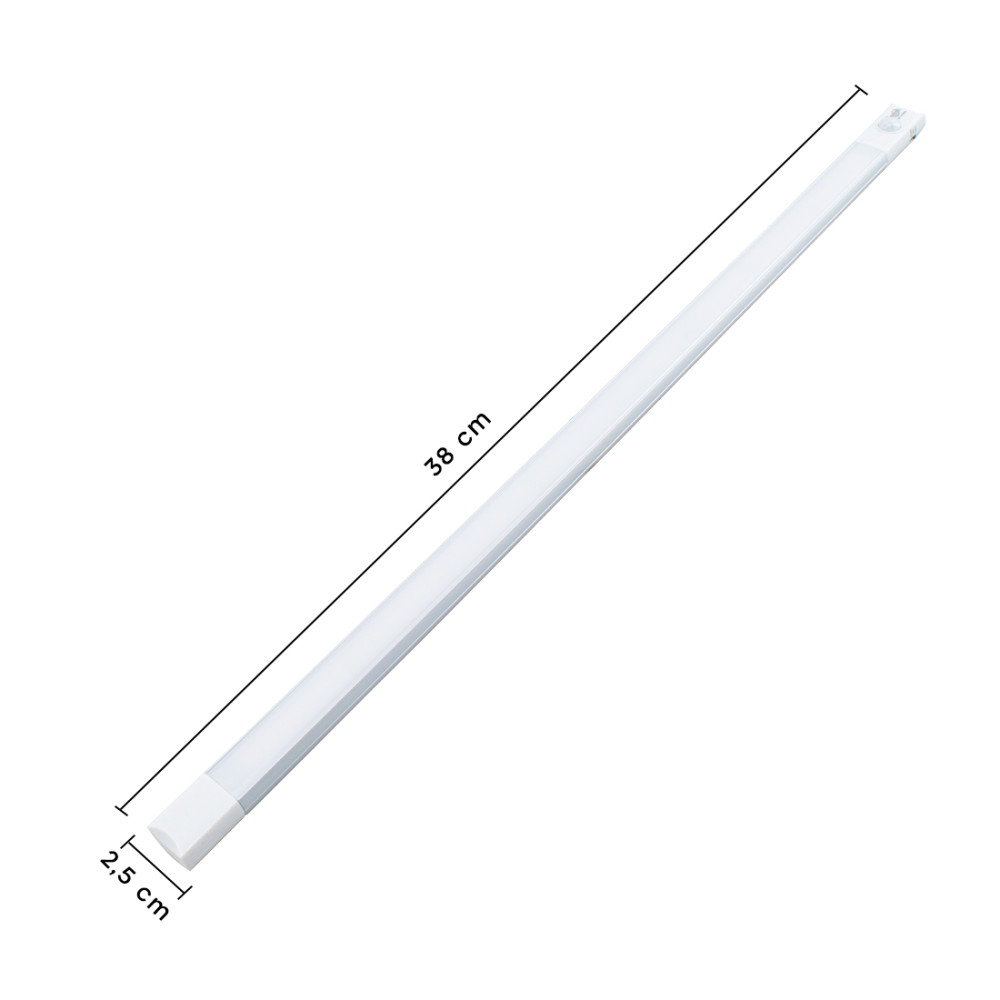 Striscia 28 LED Luce Calda per Armadio 38cm...