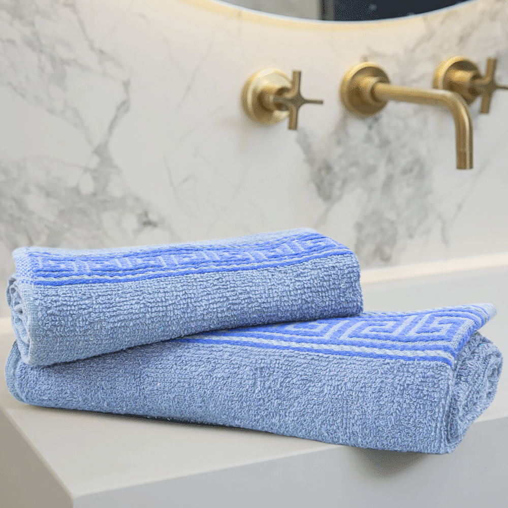 Set 12pz Asciugamani da Bagno 6pz Viso 6pz...