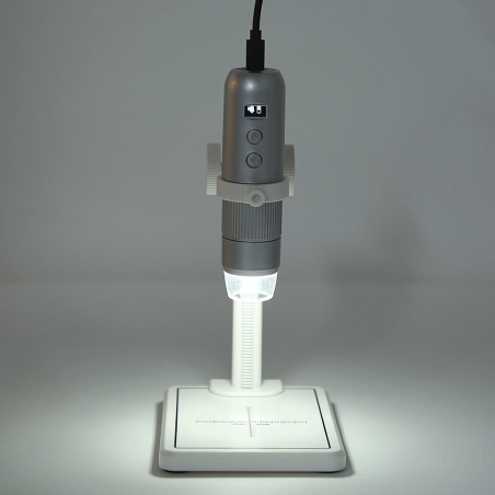 Microscopio Elettronico Digitale Wi-Fi Q-XW06 Ingrandimento 50x 1000x Portatile