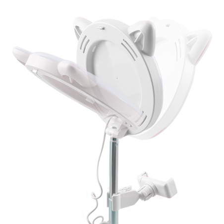 Specchio Luminoso per Smartphone con Luce LED ad Anello Multiuso Ring Light