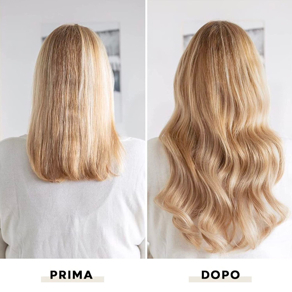 Extension 4 Clips Biondo Scuro Mossi Lunghi...