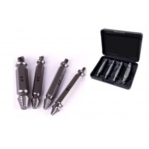 Kit 4 estrattori di viti danneggiate rimuove viti e  bulloni spanati  2