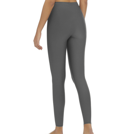 Set 5 Leggings Donna KAMI 4 Neri 1 Grigio Tessuto Elasticizzato Pantalone Estivo