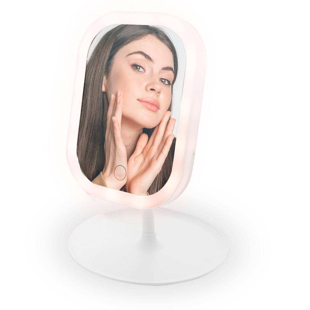 Specchio Cosmetico Illuminato Luce LED Touch...