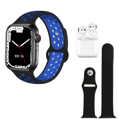 Smartwatch W26 PRO MAX Serie 8 con Auricolari e Doppio Cinturino Fitness Sports