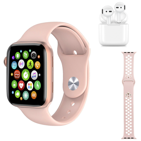 Smartwatch W26 PRO MAX Serie 8 con Auricolari e Doppio Cinturino Fitness Sports