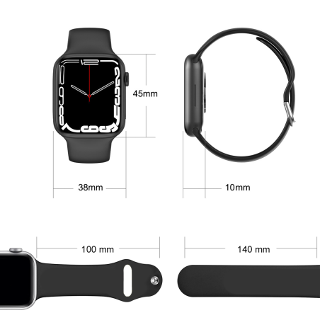 Smartwatch W26 PRO MAX Serie 8 con Auricolari e Doppio Cinturino Fitness Sports