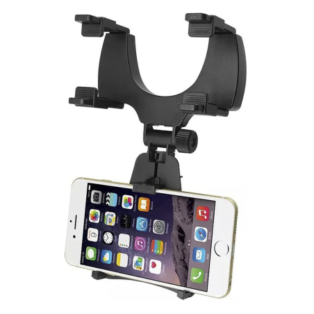 Supporto Telefono Auto Universale per Specchietto Retrovisore Porta Cellulare