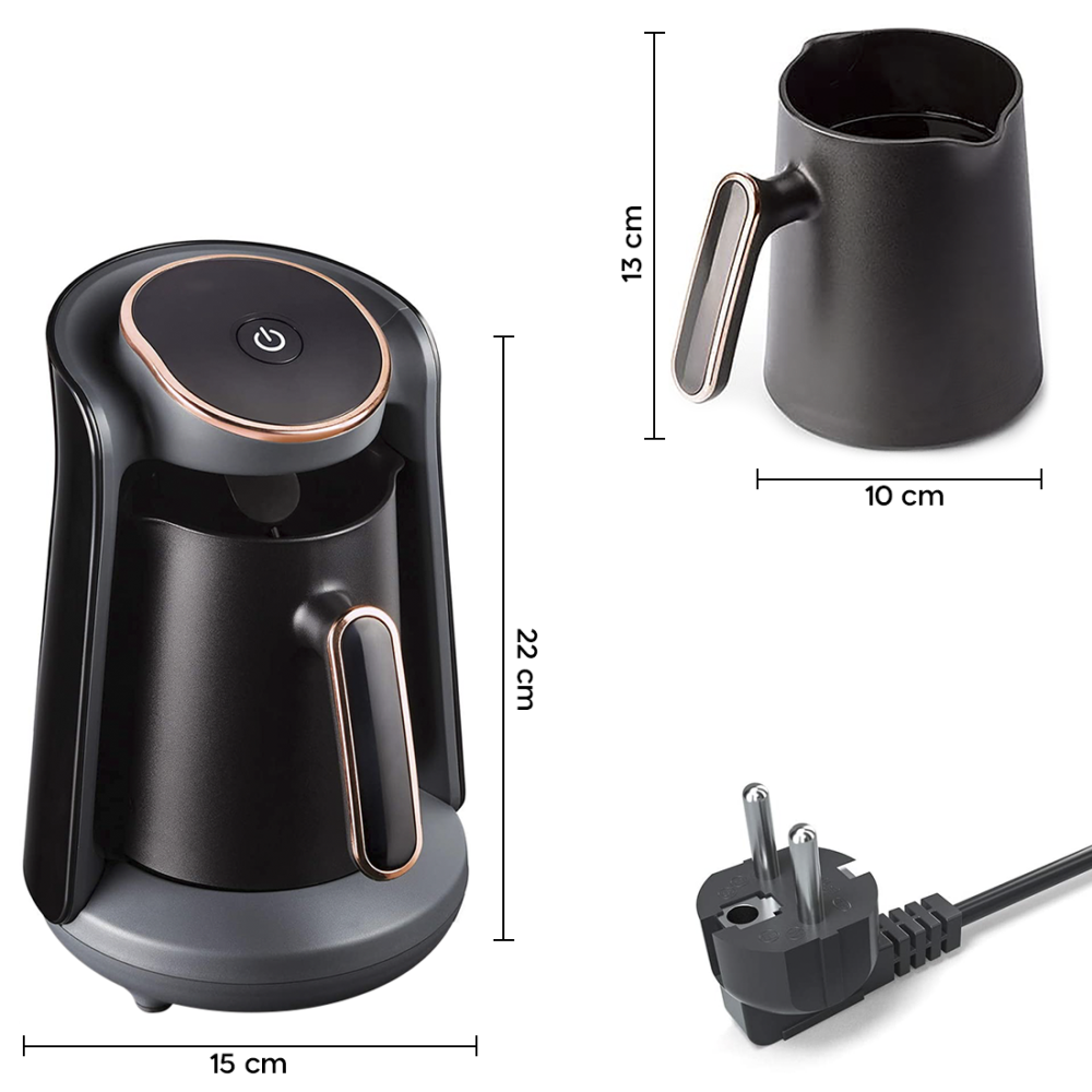 Macchina Caffè Turco Elettrica Bollitore Con...