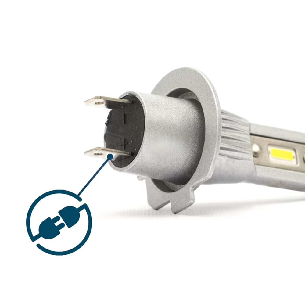 Coppia 2 Lampadine M9 Fari H7 LED Auto e Moto...