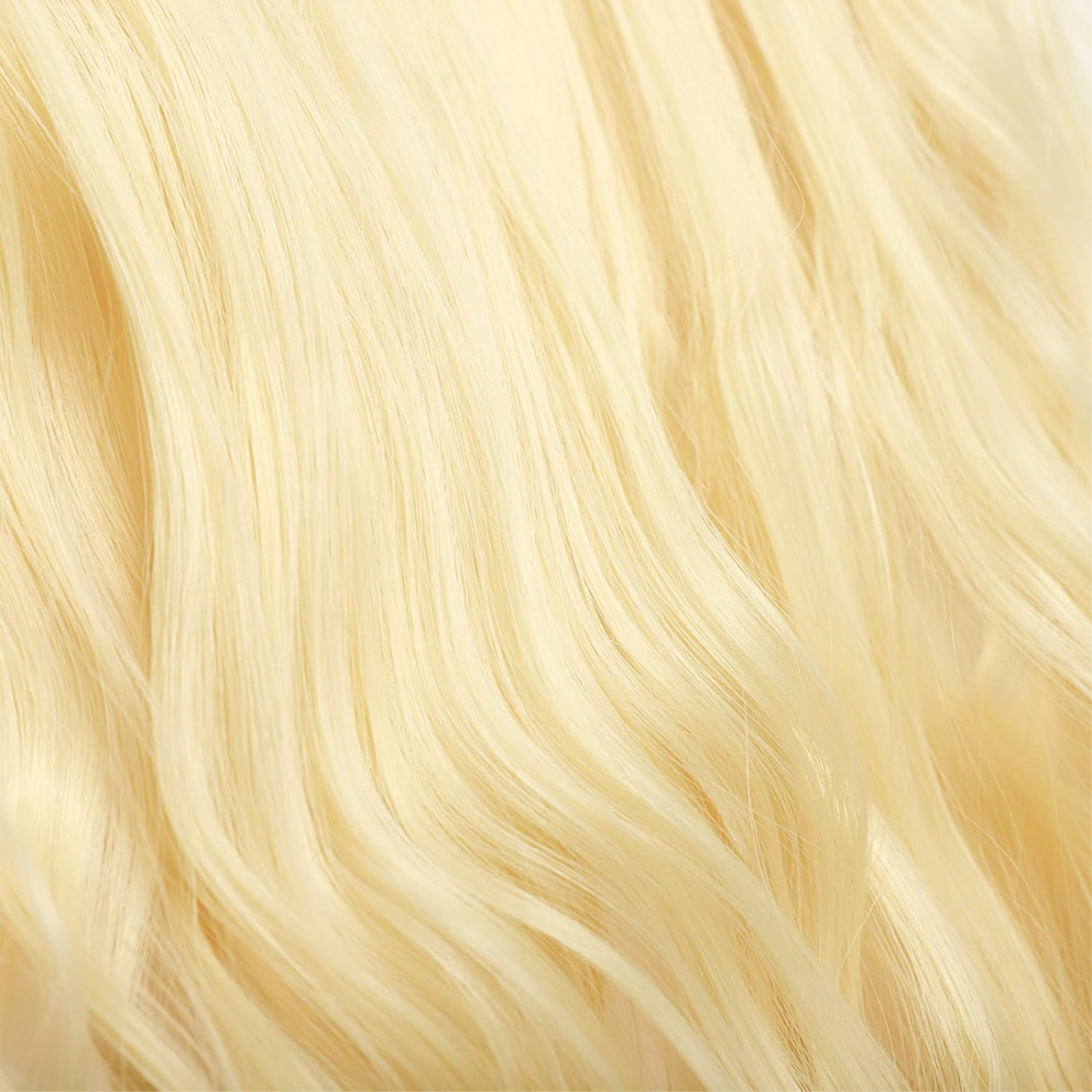 Extension 4 Clips Biondo Chiaro Mossi Lunghi...