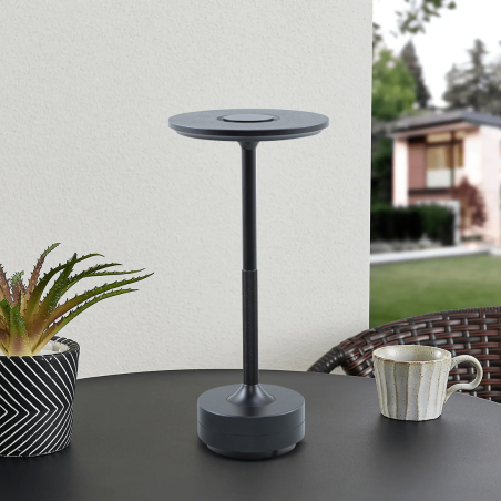 Lampada da Tavolo 5W Ricaricabile Touch Control LED Dimmerabile Design Alluminio