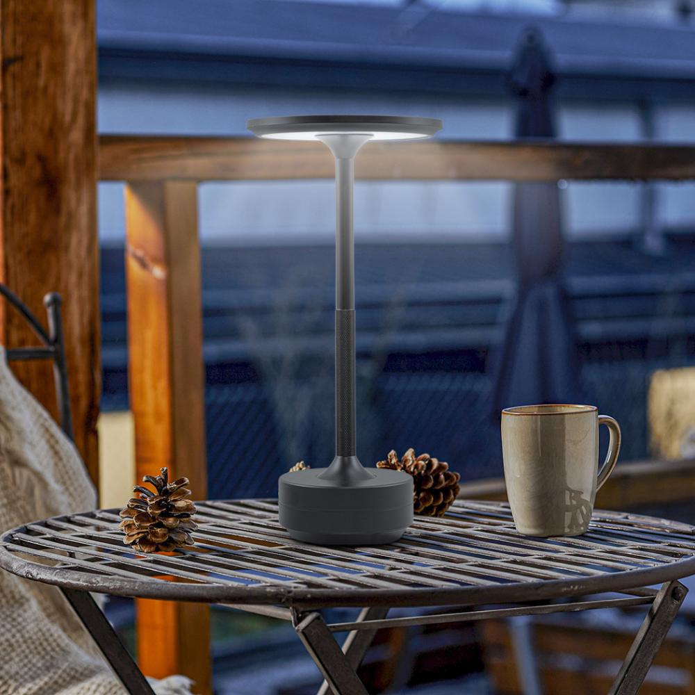 Lampada da Tavolo 5W Ricaricabile Touch Control...