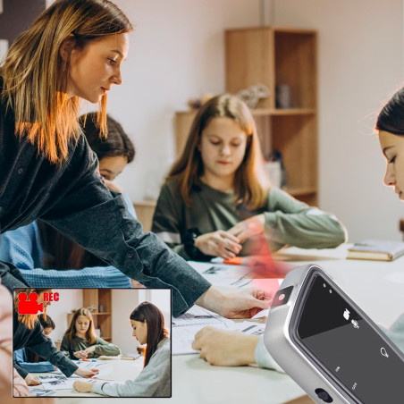 Mini Videoregistratore Vocale Video HD Digitale Portatile Microfono Tascabile