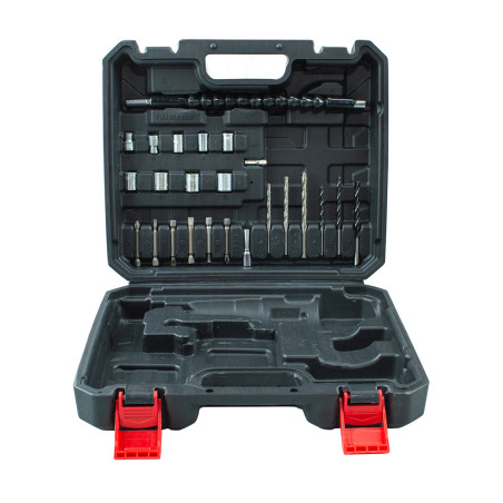 Trapano Avvitatore Doppia Batteria 21V Senza Fili con Valigetta e Accessori