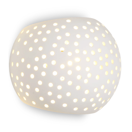 Applique Gesso Plafoniera GS-5018 Attacco G9 a Parete Doppia Emissione di Luce