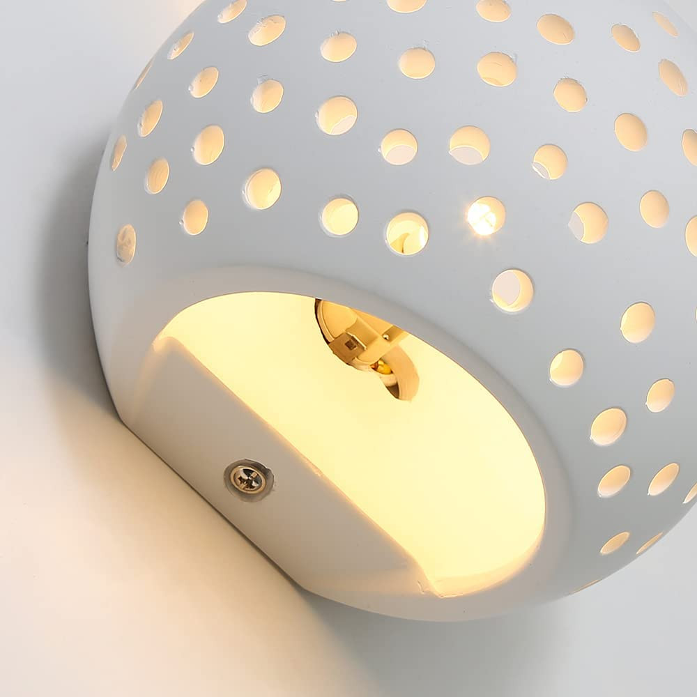 Applique Gesso Plafoniera GS-5018 Attacco G9 a...