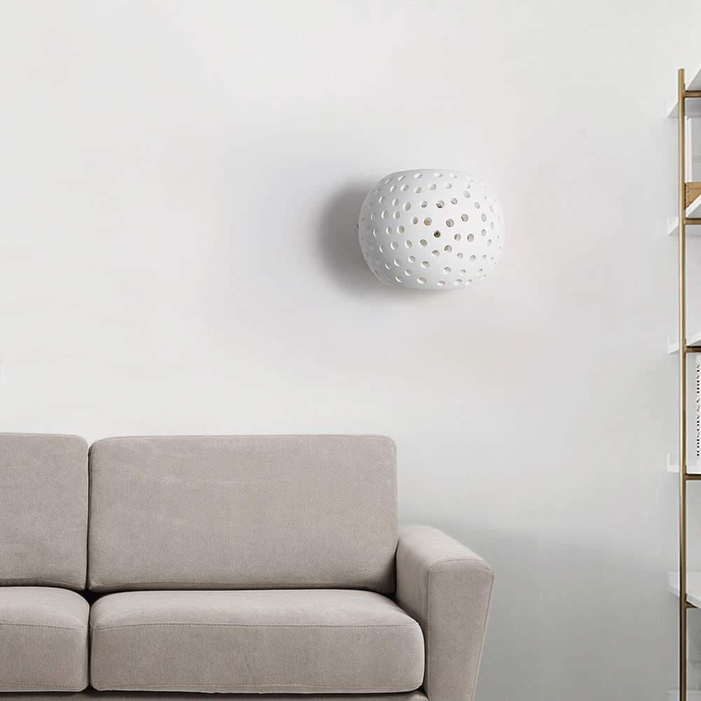 Applique Gesso Plafoniera GS-5018 Attacco G9 a...