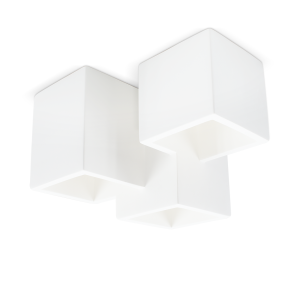 Applique in Gesso Plafoniere a Forma di Cubo GS-5028...