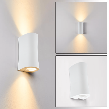 Applique Gesso Plafoniera GS-5023 Attacco GU10 a Parete Doppia Emissione di Luce