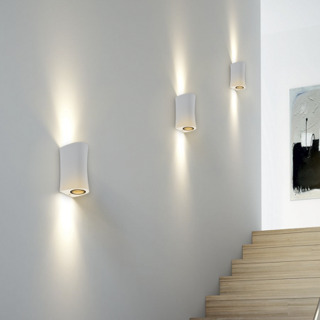 Applique Gesso Plafoniera GS-5023 Attacco GU10 a Parete Doppia Emissione di Luce