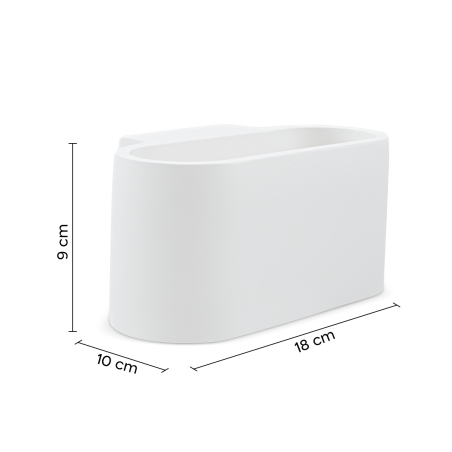 Applique Gesso Plafoniera GS-5020 Attacco G9 da Parete Doppia Emissione di Luce