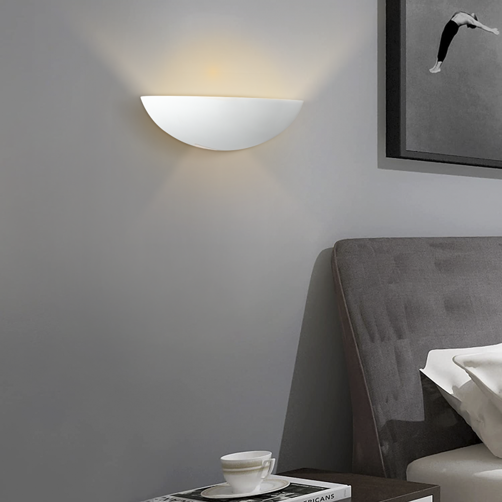 Applique Gesso Plafoniera GS-5030 Attacco E27...