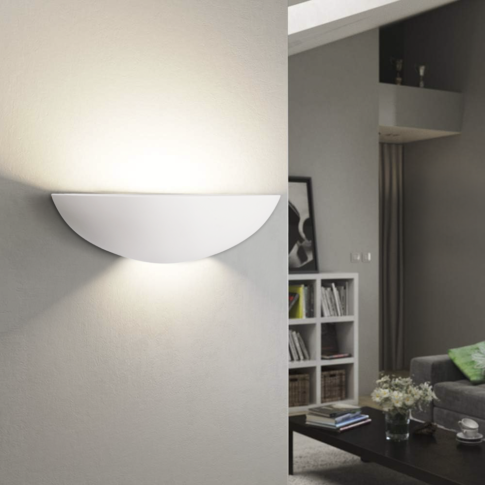 Applique Gesso Plafoniera GS-5030 Attacco E27...