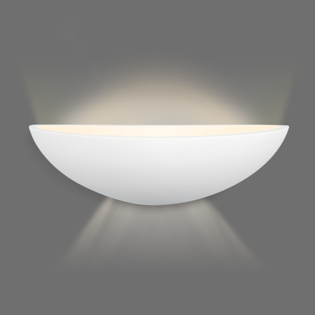 Applique Gesso Plafoniera GS-5030 Attacco E27 da Parete Doppia Emissione di Luce