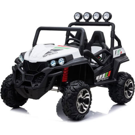 Quad Elettrico Bambini SPEED Ruote 4x4 LT910 da 24V Luci Suoni e Ammortizzatori