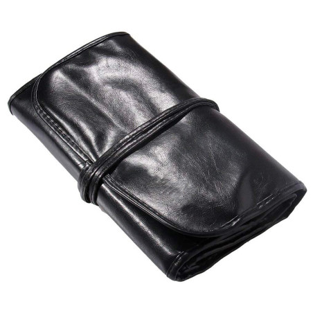 Set 24 Pennelli Make Up Professionali per Fondotinta e Ombretti con Custodia