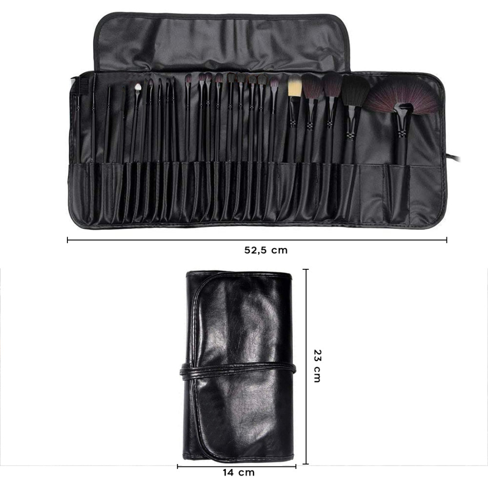Set 24 Pennelli Make Up Professionali per...
