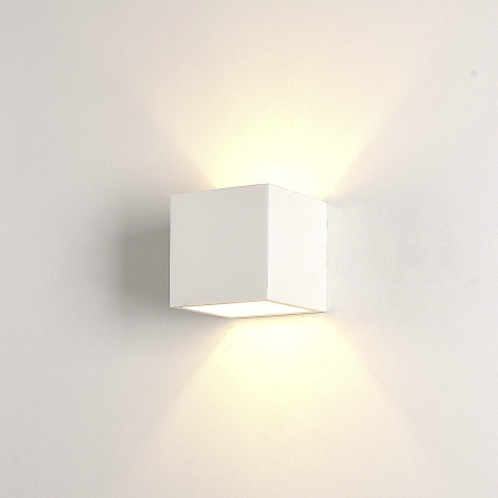 Applique Gesso Plafoniera GS-5019 da Parete Attacco G9 Doppia Emissione di Luce