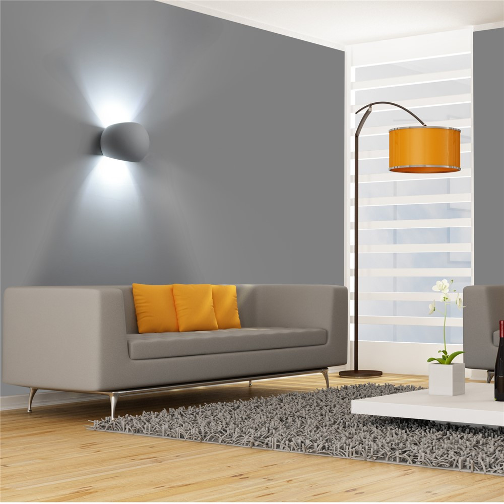 Applique Gesso Plafoniera GS-5017 Attacco G9 a...