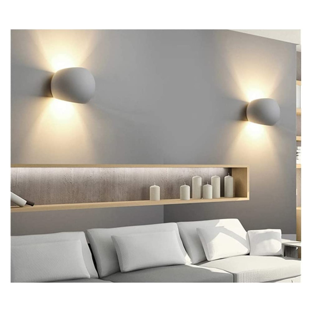 Applique Gesso Plafoniera GS-5017 Attacco G9 a...