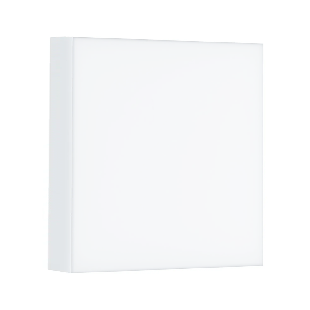 Plafoniera da Soffitto a LED 12W Luce Bianca 6000K Lampada Slim Quadrata Interno