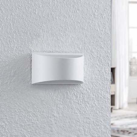 Applique Gesso Plafoniera GS-5022 da Parete Attacco G9 Doppia Emissione di Luce