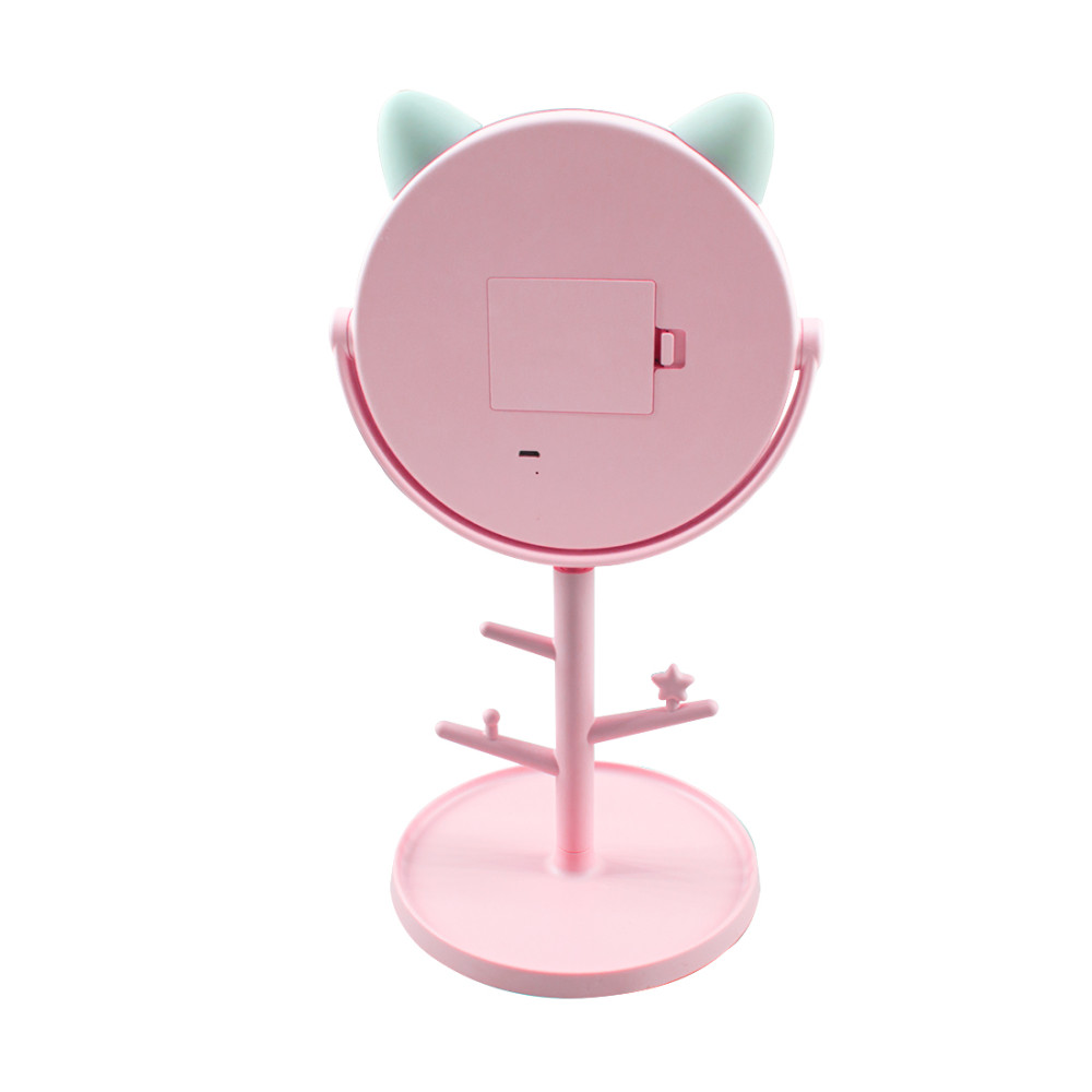 Specchio Make Up Cosmetico Luce LED da Tavolo...