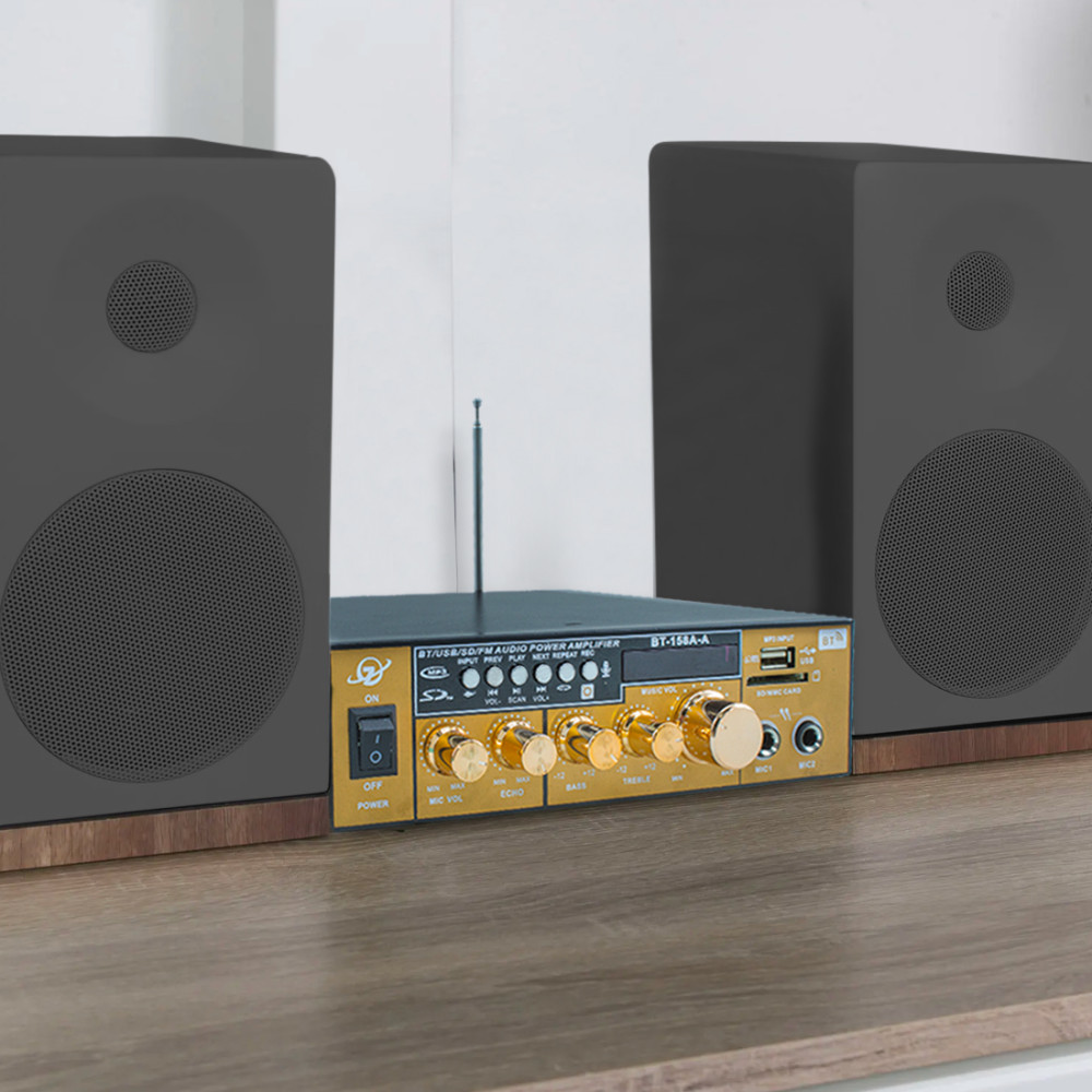 Amplificatore Karaoke Bluetooth Stereo HiFi MP3...