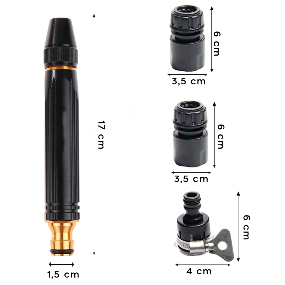 Ugello Tubo Flessibile Lavaggio Auto Pistola...