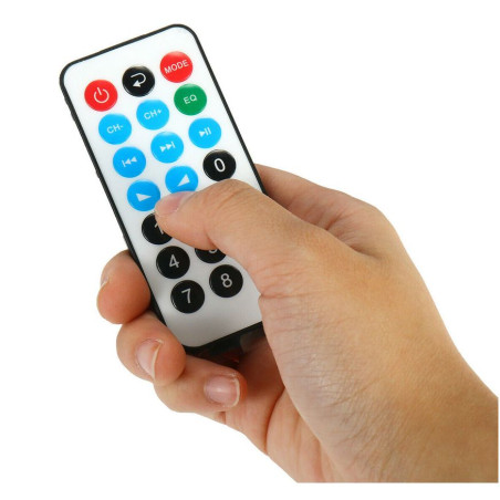 Amplificatore Karaoke Bluetooth Stereo HiFi MP3 Display LCD Ingresso USB e SD