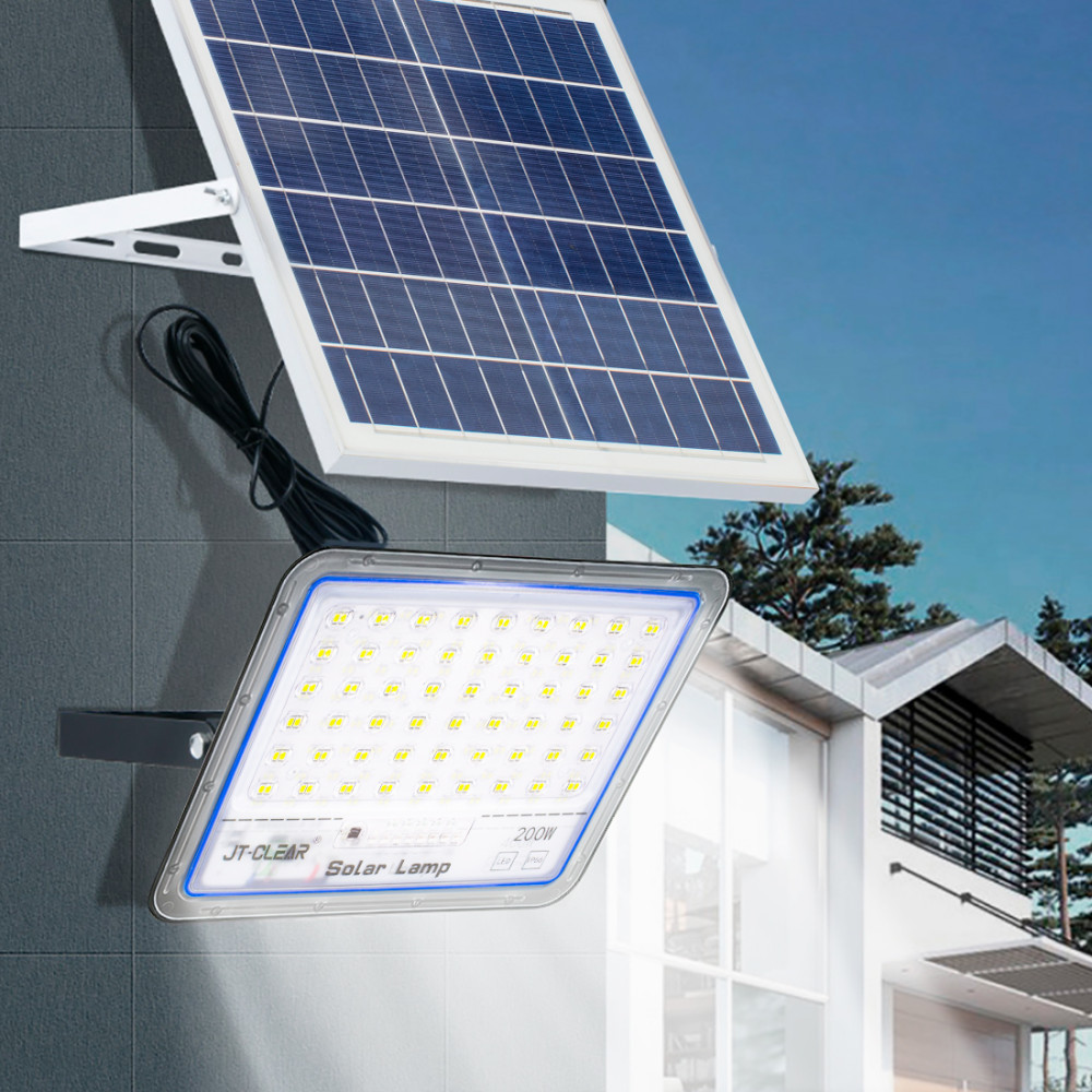 Faro LED Lampada Pannello Solare 200W 89398...